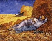 Vincent Van Gogh The Noonday Nap(The Siesta) painting